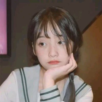 超萌可爱女生学生头像