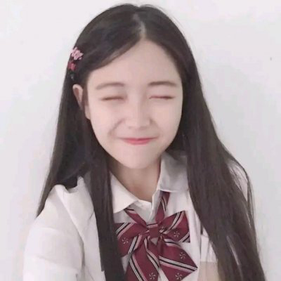 超萌可爱女生学生头像