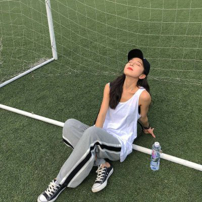 超萌可爱女生学生头像