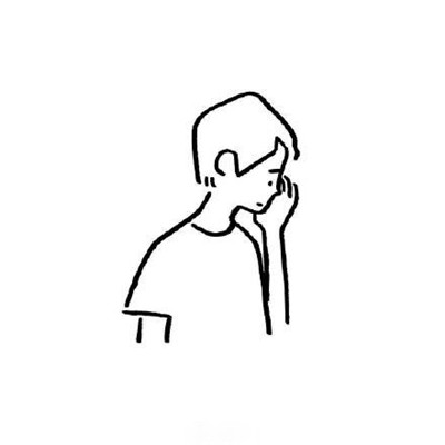 手绘头像脏脏妆男生头像图片