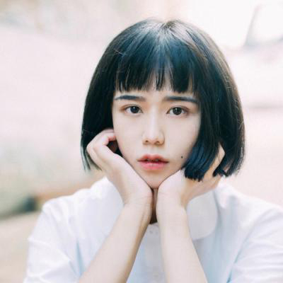 非主流大眼睛美女头像图片
