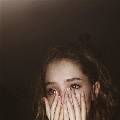 手绘女生头像彩色大全图片