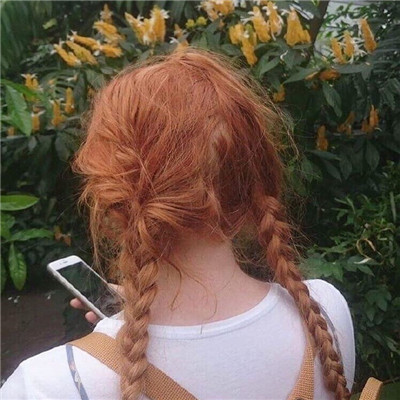 手绘女生头像彩色大全图片