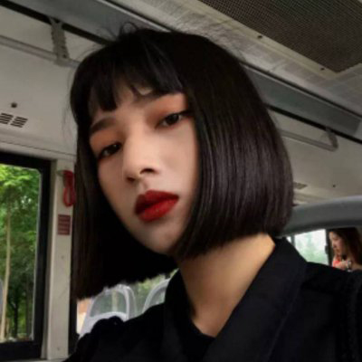 非主流短发女生头像图片