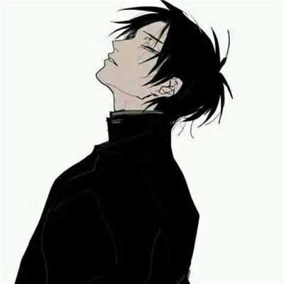 2018最火快手头像动漫男冷酷超拽男生头像冷漠背影图片