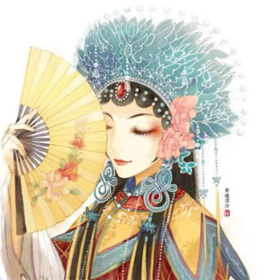 唯美艺术头像女生头像图片