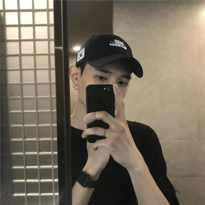 帅气时尚qq头像 男生 真人 遮脸图片