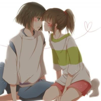二次元情侣头像两张一对