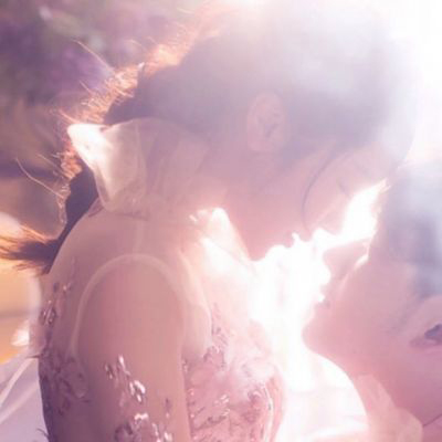 女生婚纱头像