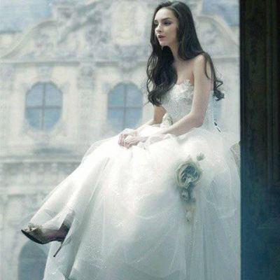 女生婚纱头像