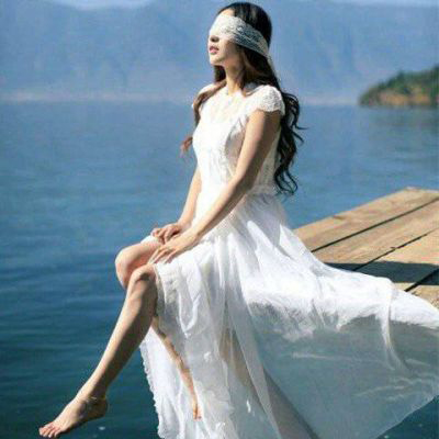 女生婚纱头像