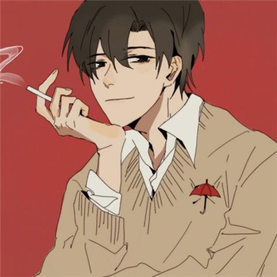 动漫高清qq头像男生背影头像