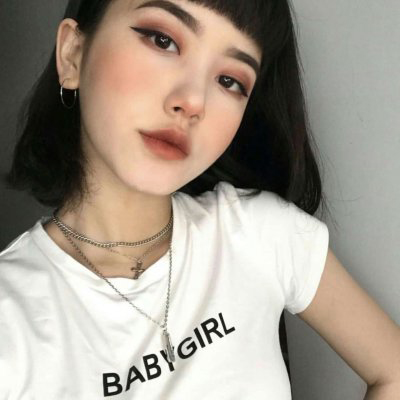 酷酷的女生头像