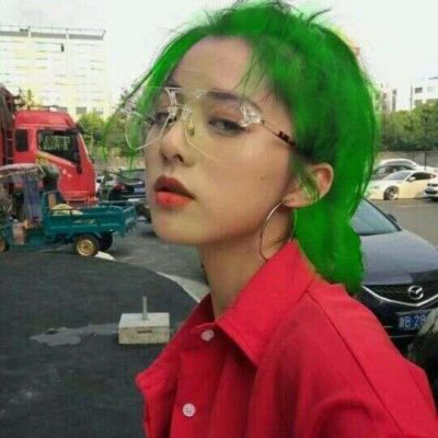 酷酷的女生头像