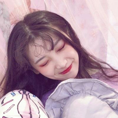 紫色系韩版女生头像
