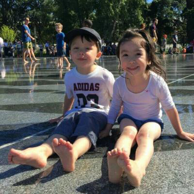 超萌可爱小孩子情侣头像一对两张