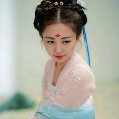 森系复古文艺女生头像