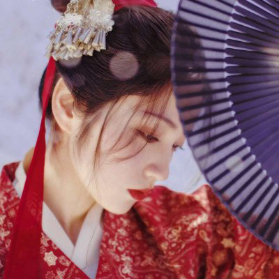 森系复古文艺女生头像