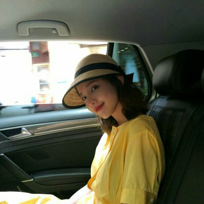 好看侧身侧面女生头像图片