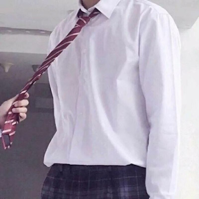 白衬衫情头高清一对 穿白衬衫一男一女图片
