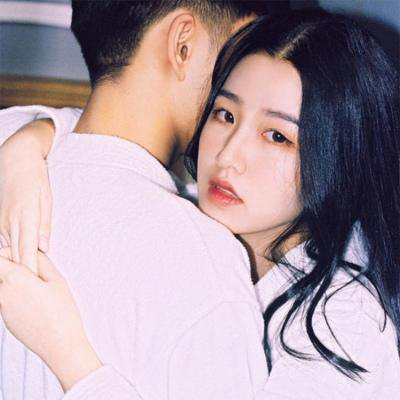 白衬衫情头高清一对 穿白衬衫一男一女图片