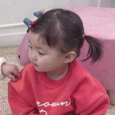 情侣头像可爱小孩真人一对 萌小孩情侣qq头像