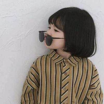 情侣头像可爱小孩真人一对 萌小孩情侣qq头像