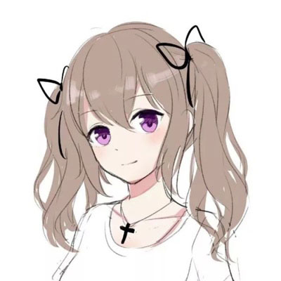 动漫情侣头像超萌版一男一女