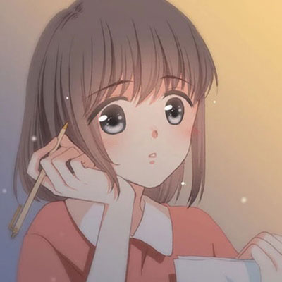 动漫情侣头像超萌版一男一女