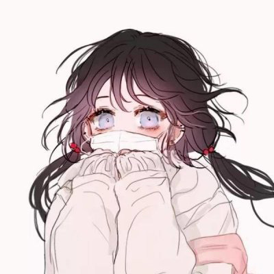 呆萌动漫情头两张分开