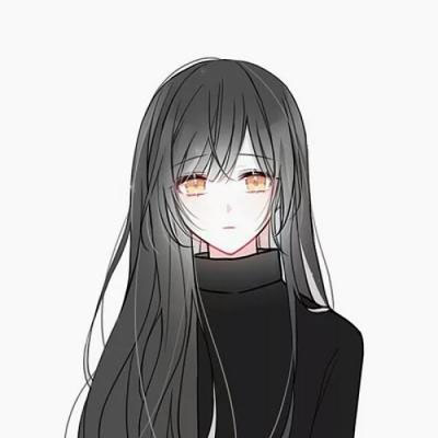 暗黑系二次元女生高冷头像