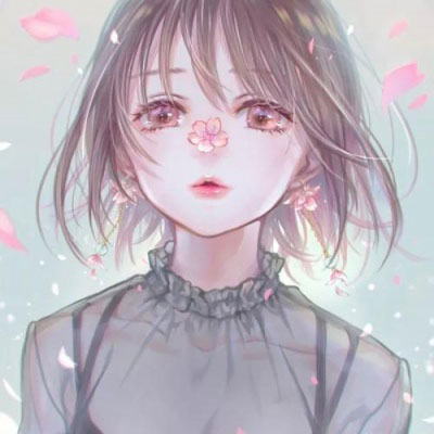 暗黑系二次元女生高冷头像
