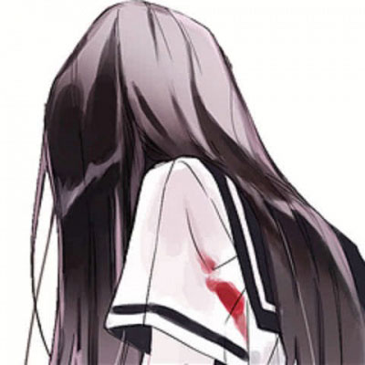暗黑系二次元女生高冷头像