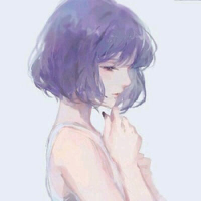 暗黑系二次元女生高冷头像