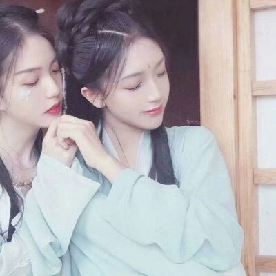 霸气闺蜜头像两人同框一人一张
