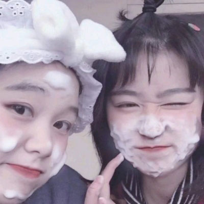 霸气闺蜜头像两人同框一人一张