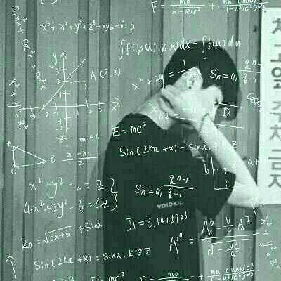 带数学公式的帅气男生头像大全