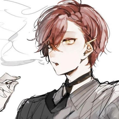 特别丧的动漫男头 黑暗丧风格动漫男生头像