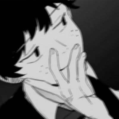 特别丧的动漫男头 黑暗丧风格动漫男生头像