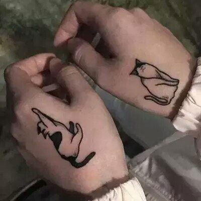 霸气纹身男生微信头像