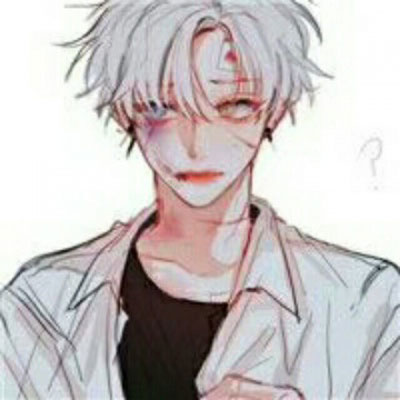 高清很丧的动漫男头像
