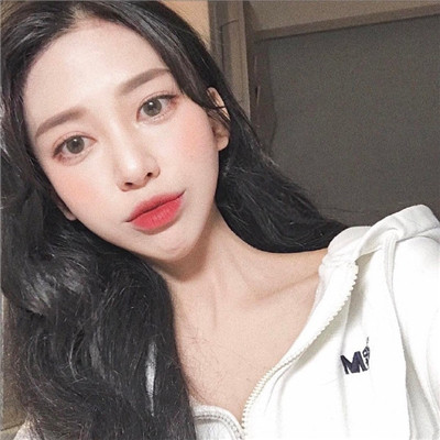戴复古圆眼镜女生头像图片
