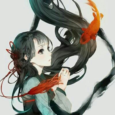 冷艳古风动漫女头