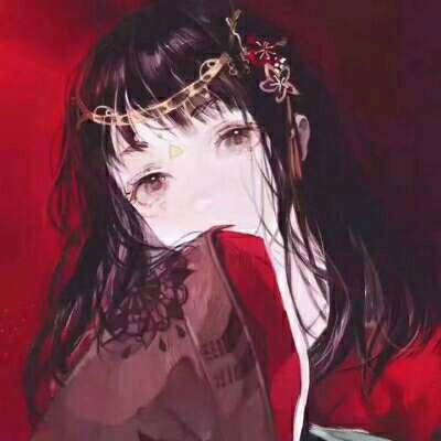 冷艳古风动漫女头