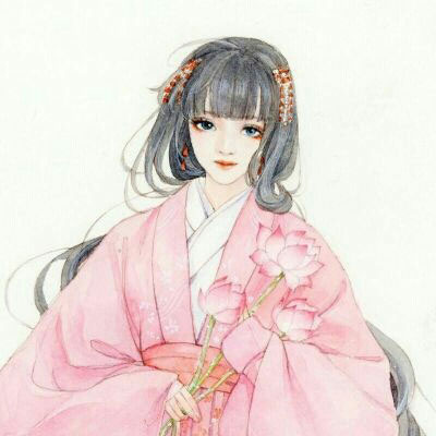 冷艳古风动漫女头