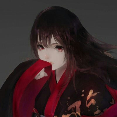 冷艳古风动漫女头