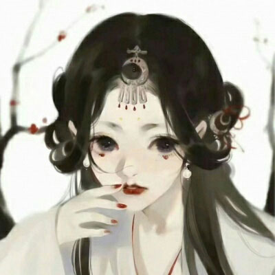 冷艳古风动漫女头