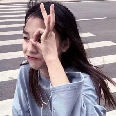 卖萌搞怪小女孩头像
