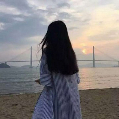 唯美背影头像 漂亮清新女生图片