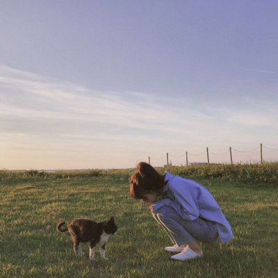 唯美背影头像 漂亮清新女生图片